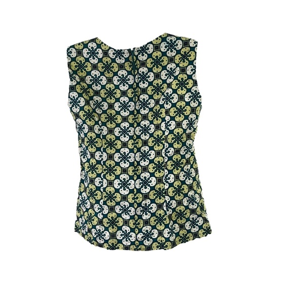 Batik Semar sleeveless top greens - Picture 2 of 4